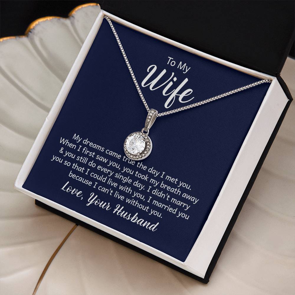 Eternal Hope Necklace + Card For Wife