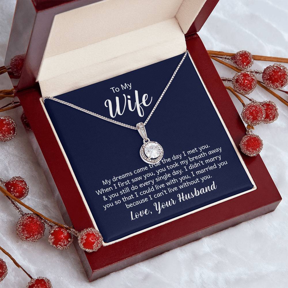 Eternal Hope Necklace + Card For Wife