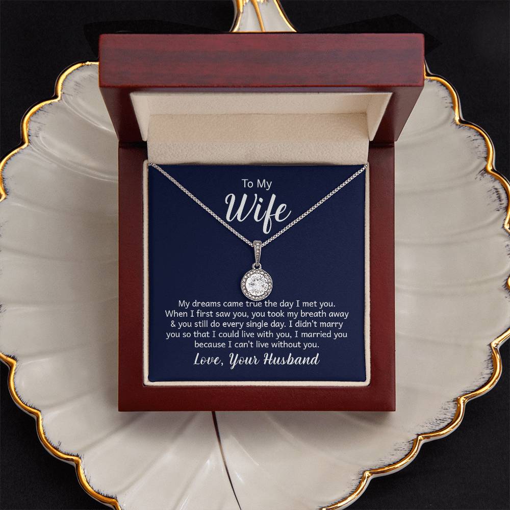 Eternal Hope Necklace + Card For Wife