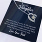 Heart Necklace + Daughter Card